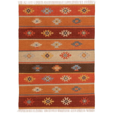 Käsitsi kootud Kilim Zohra mitmevärviline 200x300 cm