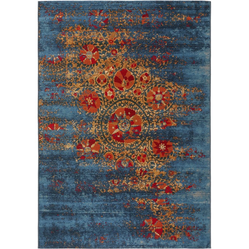 Sise- ja välivaip Artis mitmevärviline/sinine 240x340 cm