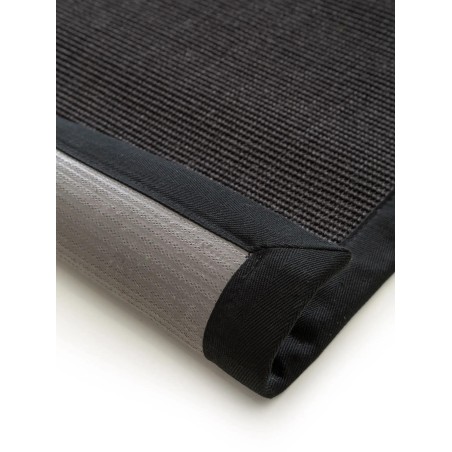 Sisal Rug Sana Black 160x230 cm