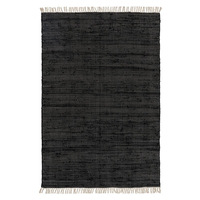 Taaskasutatud materjalist vaip Tom Black 70x120 cm