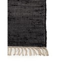 Taaskasutatud materjalist vaip Tom Black 80x150 cm