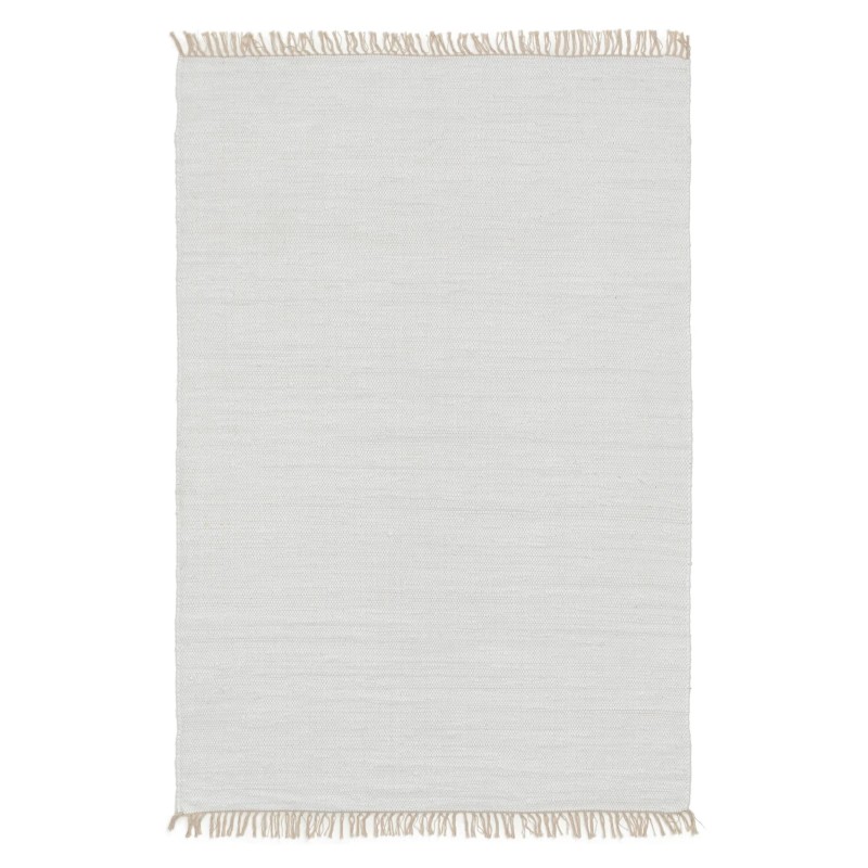 Taaskasutatud materjalist Tom Cream vaip 60x100 cm