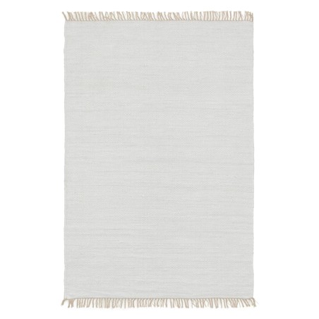 Taaskasutatud materjalist Tom Cream vaip 80x150 cm