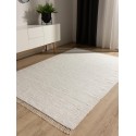 Taaskasutatud materjalist Tom Cream vaip 80x150 cm