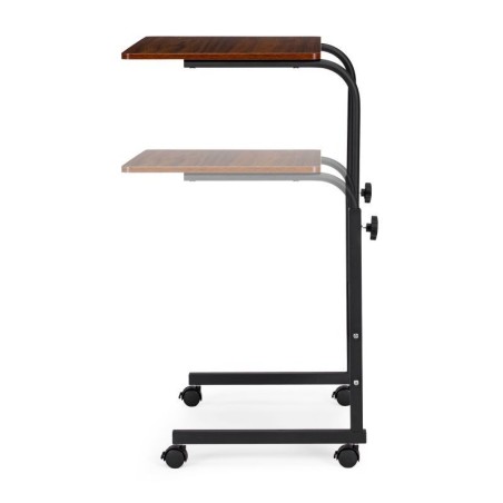 Sülearvutilaud ratastel, tumepruun | FreshDesign.ee