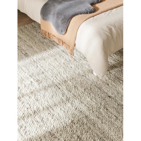 Villane vaip Finn Ivory/Helehall 100x150 cm