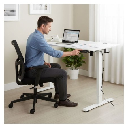 Elektriliselt reguleeritav laud 120x60 cm,... | FreshDesign.ee