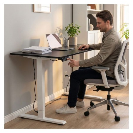 Elektriliselt reguleeritav laud 120x60 cm,... | FreshDesign.ee