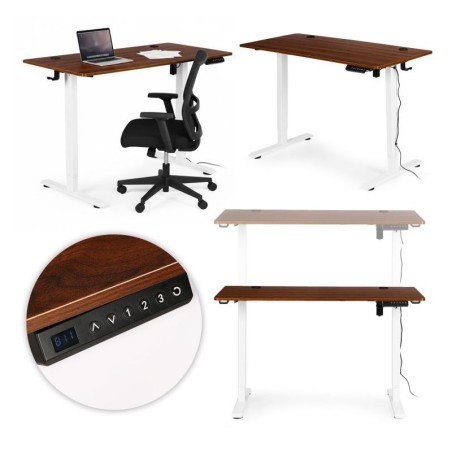 Elektriliselt reguleeritav laud 120x60 cm,... | FreshDesign.ee