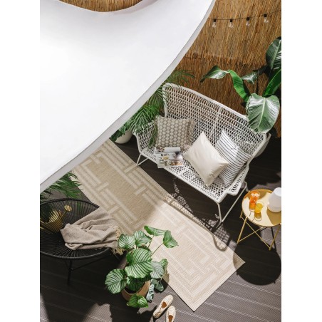 In- & Outdoor Runner Bronco Cream 80x250 cm