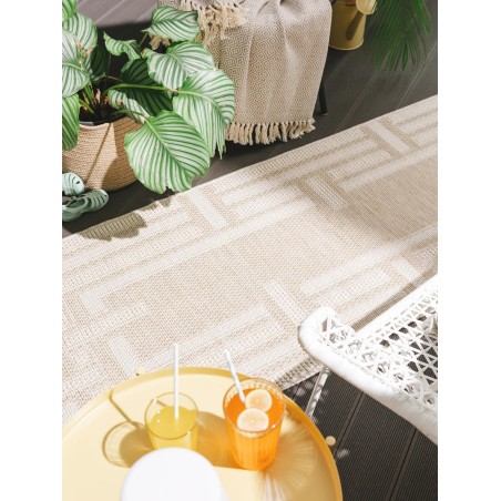 In- & Outdoor Runner Bronco Cream 80x250 cm