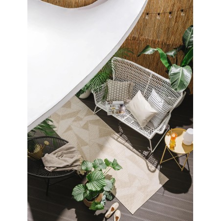 In- & Outdoor Runner Bronco Cream 80x250 cm