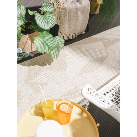 In- & Outdoor Runner Bronco Cream 80x250 cm