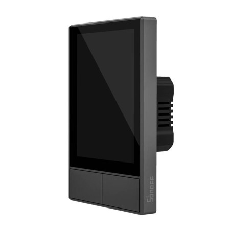 Nutikas WiFi juhtpaneel SONOFF NSPanel (must, 120 mm)