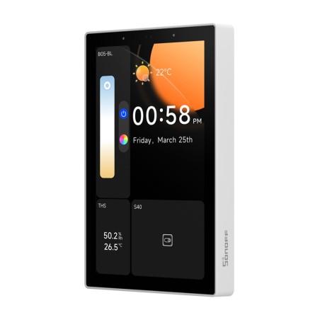 SONOFF NSPanel Pro 120 Smart Control Panel Matter WiFi/Bluetooth/ZigBee (valge)