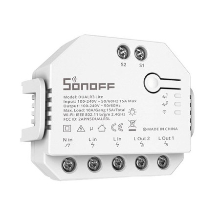 Nutikas Wi-Fi lüliti WiFi Sonoff Dual R3 Lite