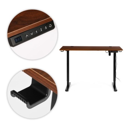 Elektriliselt reguleeritav laud 120x60 cm,... | FreshDesign.ee