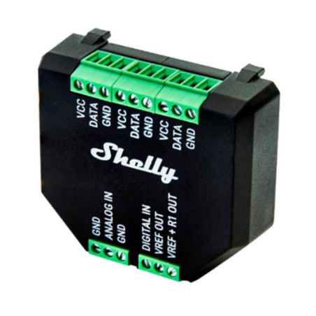 Shelly Plusi lisaanduri lisaadapter