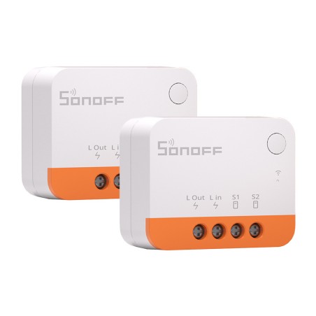 Sonoff ZBMINIL2 nutikas ZigBee minilüliti (2 tk.)