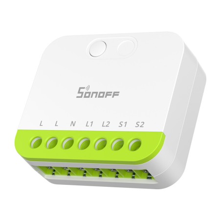 Sonoff MINI-ZB2GS ZigBee kahe kanaliga minilüliti