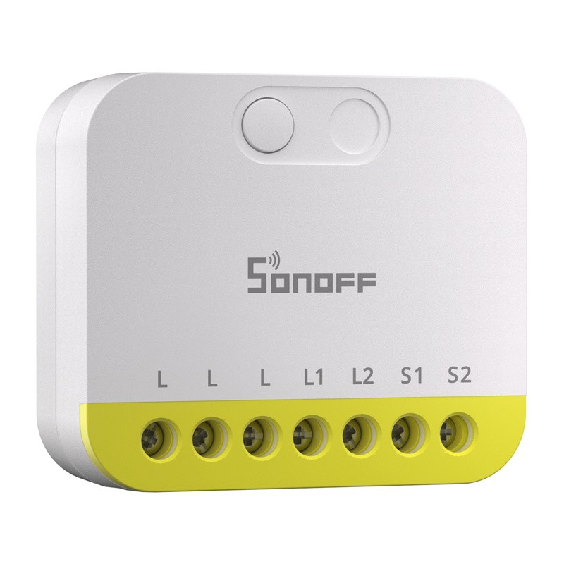 Kahe kanaliga minilüliti ilma N Sonoff MINI-ZB2GS-L ZigBee