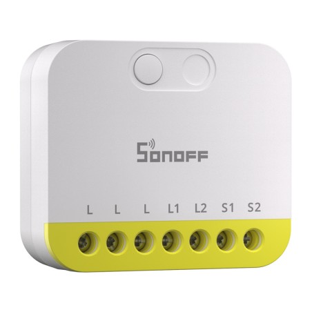 Kahe kanaliga minilüliti ilma N Sonoff MINI-ZB2GS-L ZigBee