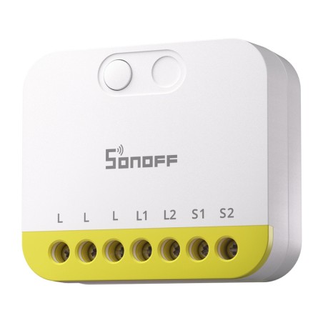 Kahe kanaliga minilüliti ilma N Sonoff MINI-ZB2GS-L ZigBee
