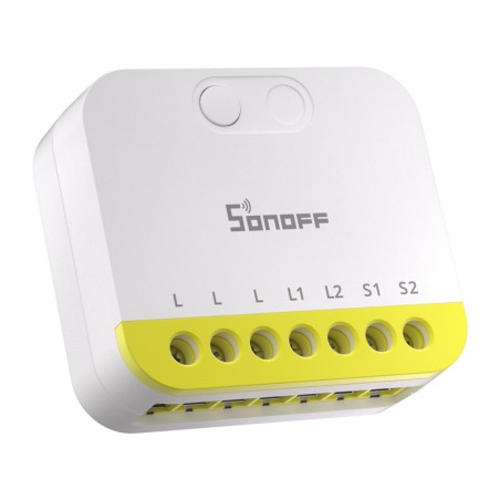 Kahe kanaliga minilüliti ilma N Sonoff MINI-ZB2GS-L ZigBee