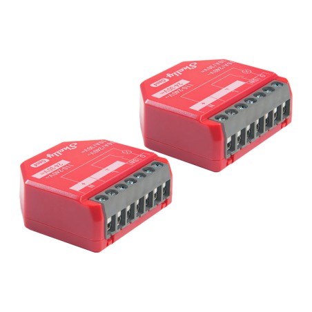 Komplektis 2 Shelly 1PM Gen4 Zigbee/Matter kontrollerit
