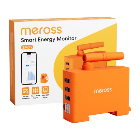 MEROSS EM06P-EU Smart Wi-Fi energiamonitor
