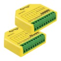 SHELLY Plus RGBW PM Wi-Fi/Bluetoothi ​​LED-ribakontroller (2-pakk)