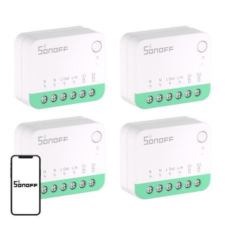 SONOFF MINIR4M (Extreme) Matter Switch 4-pakk