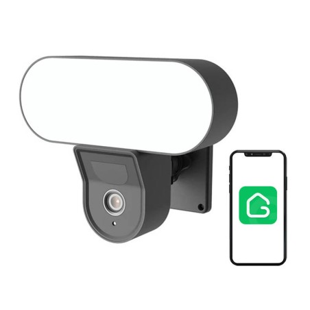 Nutikas WiFi välikaamera Gosund IPC3 prožektoriga, IP65 Tuya