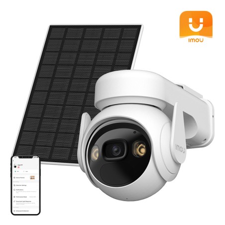 Pöörlev välistingimustes töötav WiFi-kaamera koos päikesepaneeliga IMOU Cell PT kit lite (tüüp C)