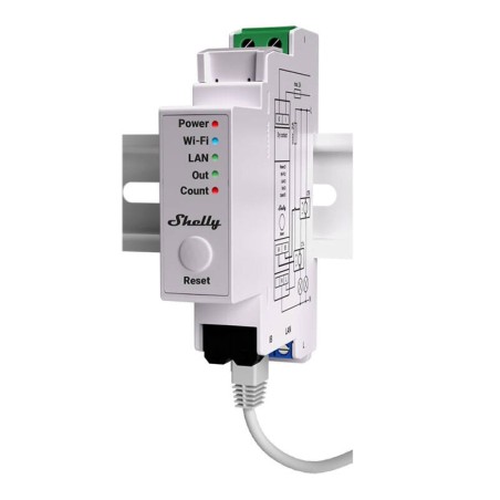 Shelly Pro EM-50 energiaarvesti, WiFi/LAN