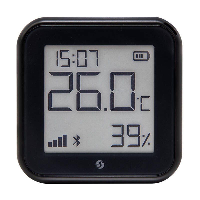 Shelly H&T Gen3 temperatuuri- ja niiskusandur, WiFi (must)
