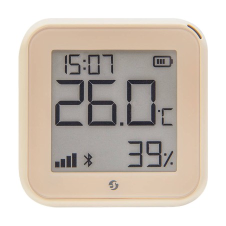 Shelly H&T Gen3 temperatuuri- ja niiskusandur, WiFi (Mocha)