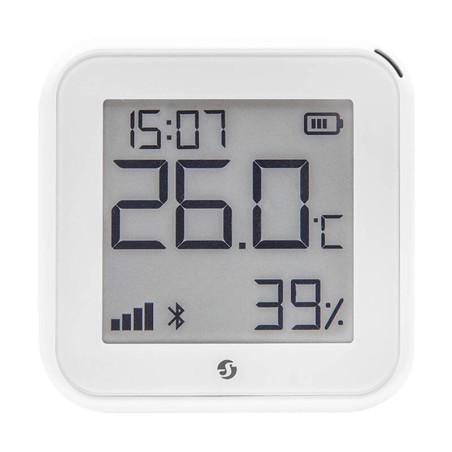 Shelly H&T Gen3 temperatuuri- ja niiskusandur, WiFi (valge)