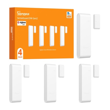 SONOFF SNZB-04PR2 akna- ja ukseandur, 4 komplekti