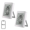 SONOFF ZigBee SNZB-02DR2 temperatuuri- ja niiskusandur, 2-pakk
