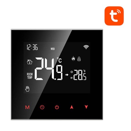 Avatto WT100 3A Wi-Fi Smart Boiler Termostaat TUYA