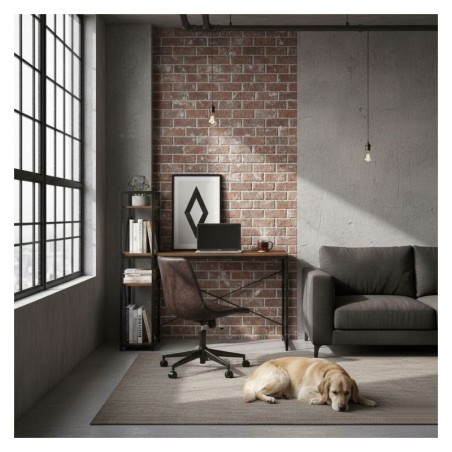 Kirjutuslaud 120x60 cm riiulitega, Loft-stiilis | FreshDesign.ee