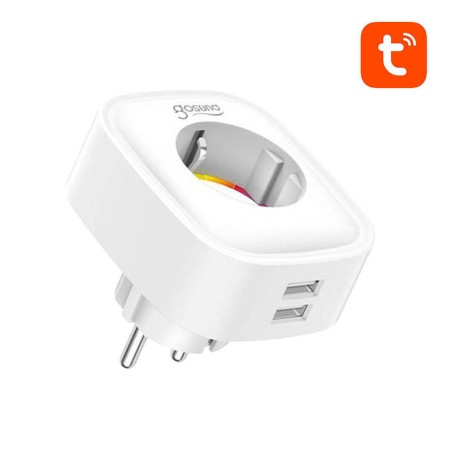 Nutipistik WiFi Gosund SP112 2xUSB, 16A, Tuya