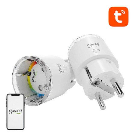 Gosund EP2 WiFi nutipesa, 2 tk (kaks pakk) 10A Tuya