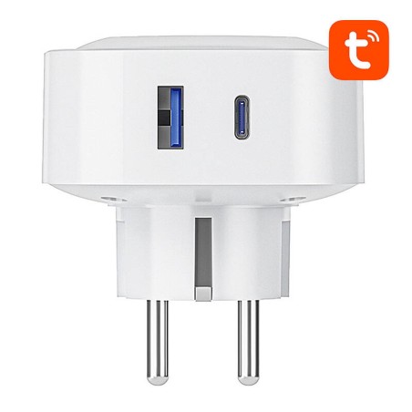 Gosund SP6 16A USB-C 20W Tuya nutikas WiFi/Bluetoothi ​​pesa