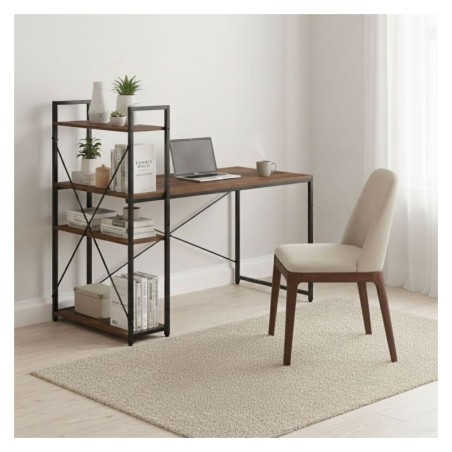 Kirjutuslaud 120x60 cm riiulitega, Loft-stiilis | FreshDesign.ee