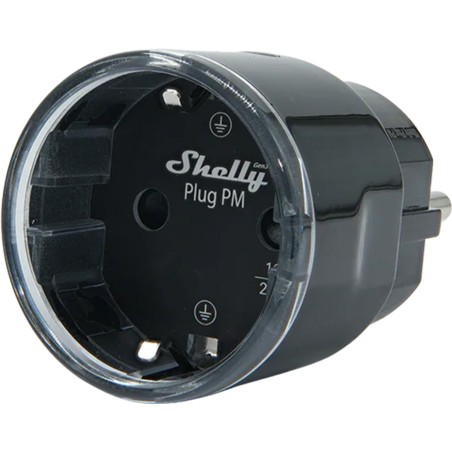 Shelly Plug PM Gen3 Matter 13A nutipesa, must