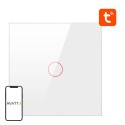 Nutikas valguslüliti ZigBee Avatto ZTS02-EU-W1 1-suunaline TUYA (valge)