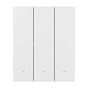 SONOFF M5-3C-80W WiFi Matter nutikas seinalüliti (3-kanaliline, raami jaoks)