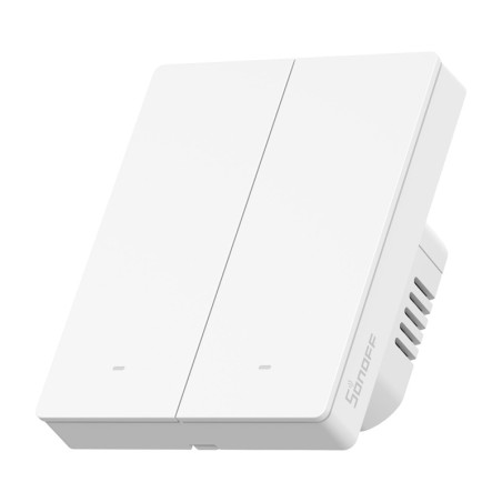 SONOFF M5-2C-80W WiFi Matter nutikas seinalüliti (2-kanaliline, raami jaoks)